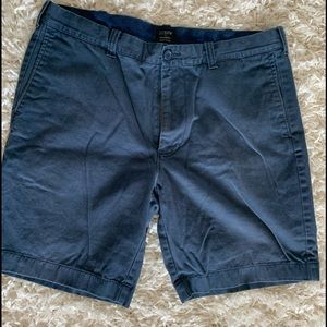 J. Crew 9” Navy Blue Gramercy Flex Khaki Short